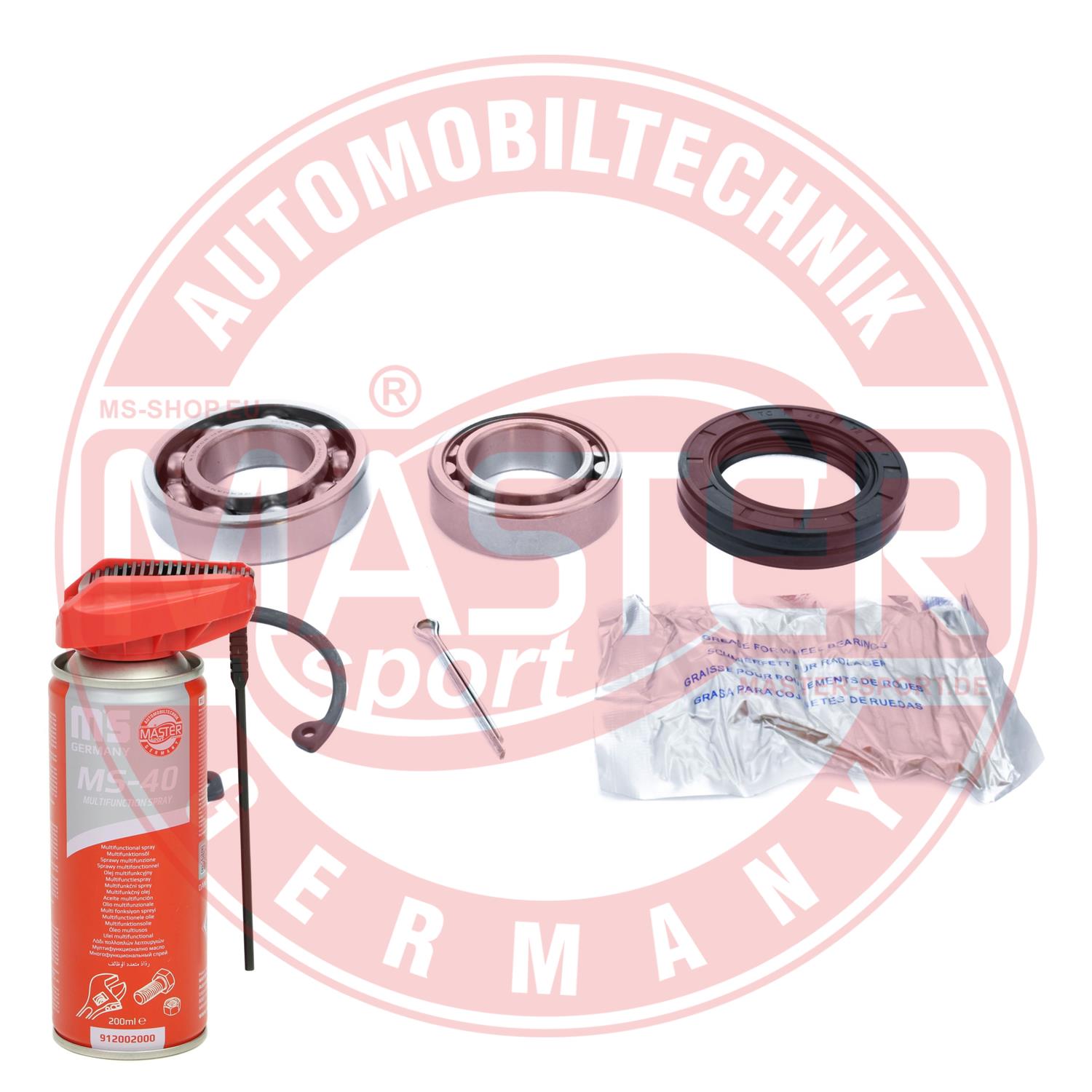 MASTER-SPORT GERMANY 910-SET-MSP PROMO Σετ ρουλεμάν τροχών for VW